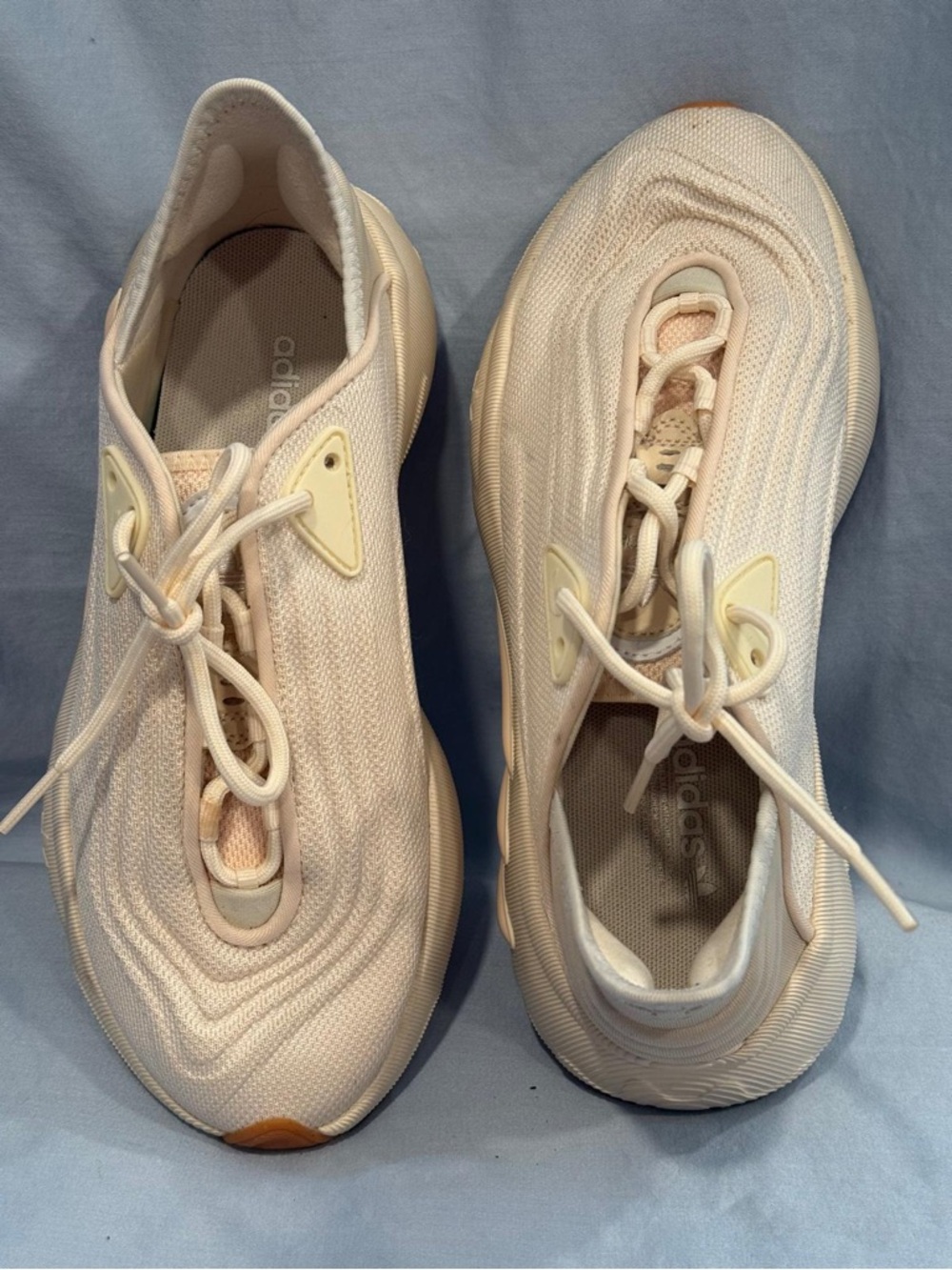 adidas Women’s Cream Knit Low-Top Sneakers
